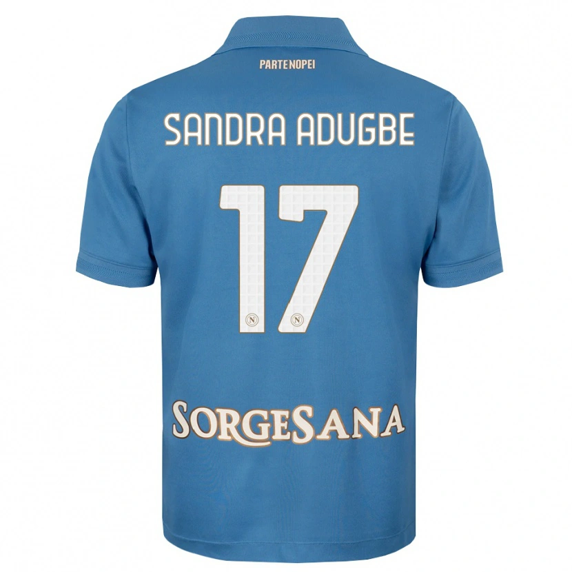 Danxen Women Olamide Sandra Adugbe #17 Haze Blue White Home Jersey 2026/27 T-Shirt