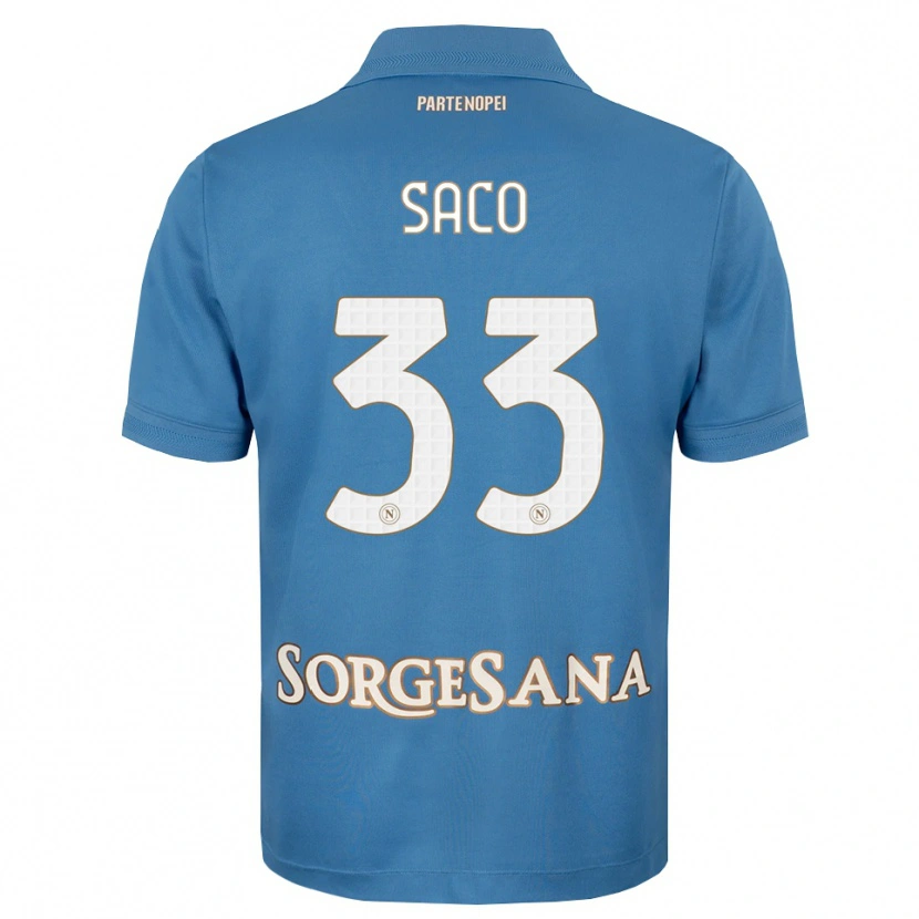 Danxen Women Coli Saco #33 Haze Blue White Home Jersey 2026/27 T-Shirt