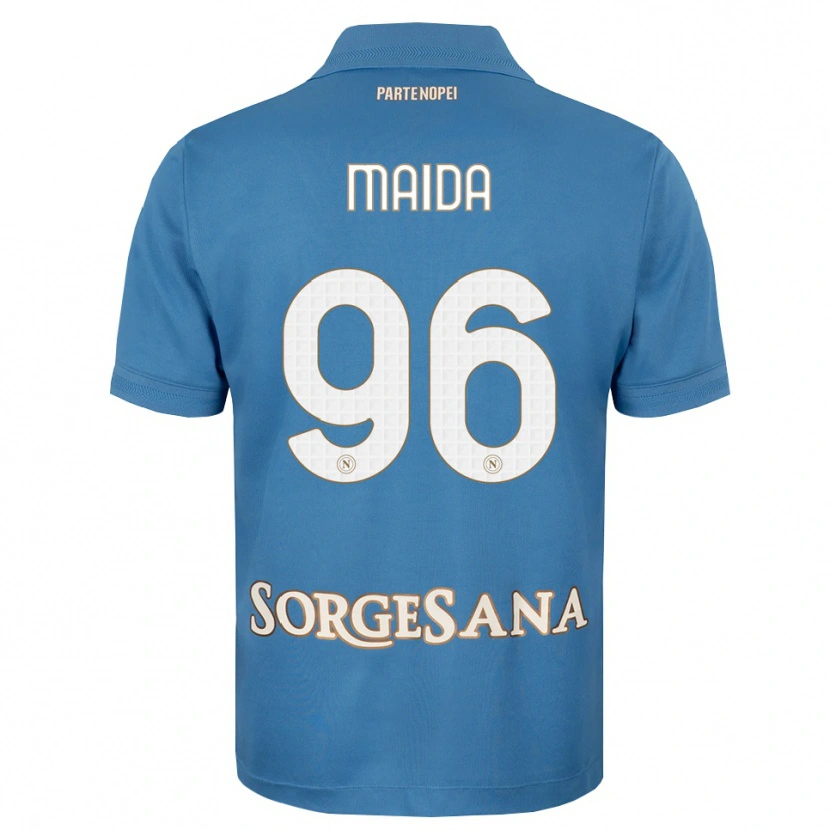 Danxen Women Giuseppe Maida #96 Haze Blue White Home Jersey 2026/27 T-Shirt
