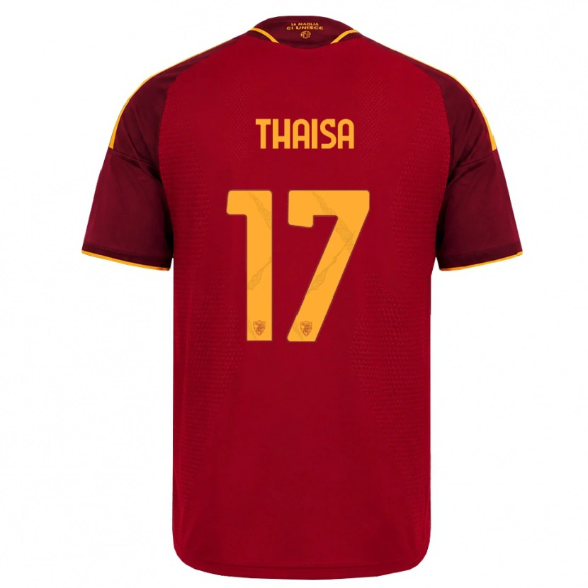 Danxen Women Thaisa #17 Red Golden Yellow Home Jersey 2026/27 T-Shirt
