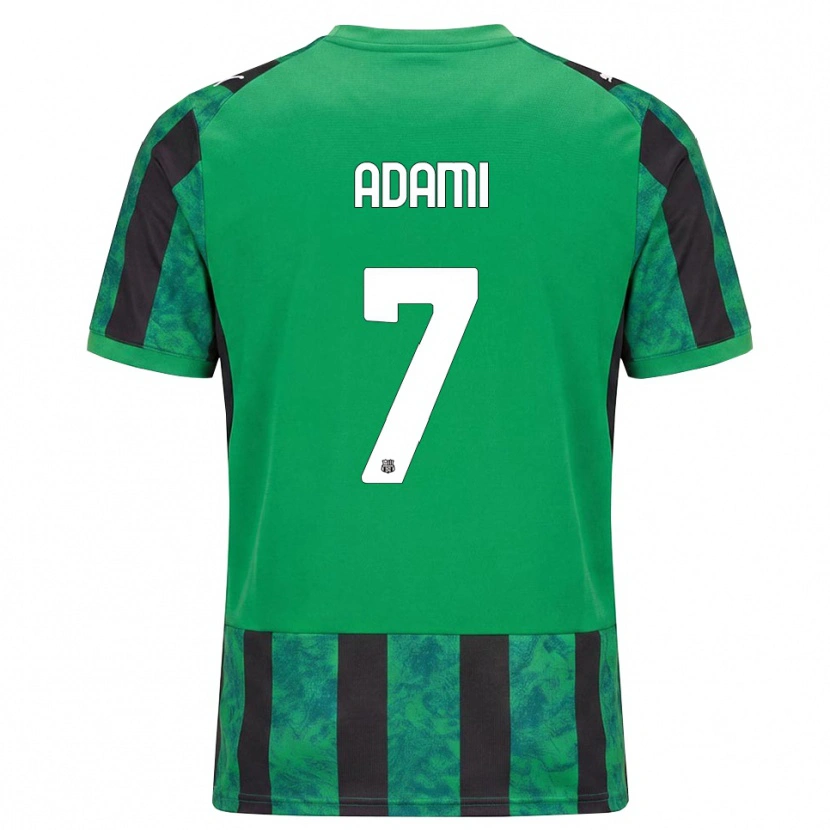 Danxen Women Greta Adami #7 Green Black White Home Jersey 2026/27 T-Shirt