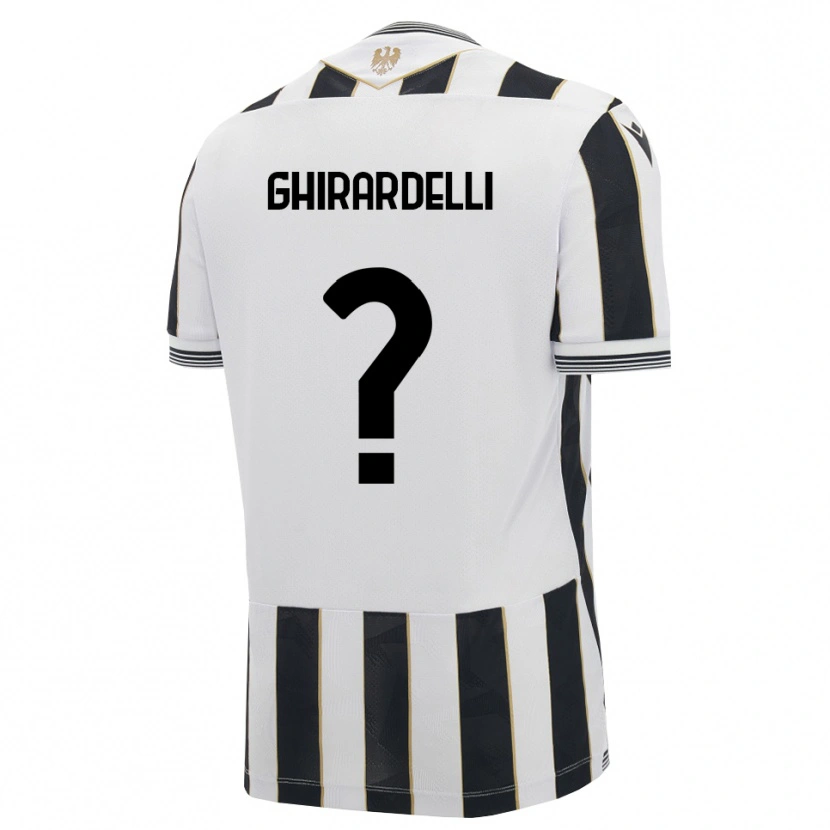 Danxen Women Davide Ghirardelli #0 Black White Pink Home Jersey 2026/27 T-Shirt