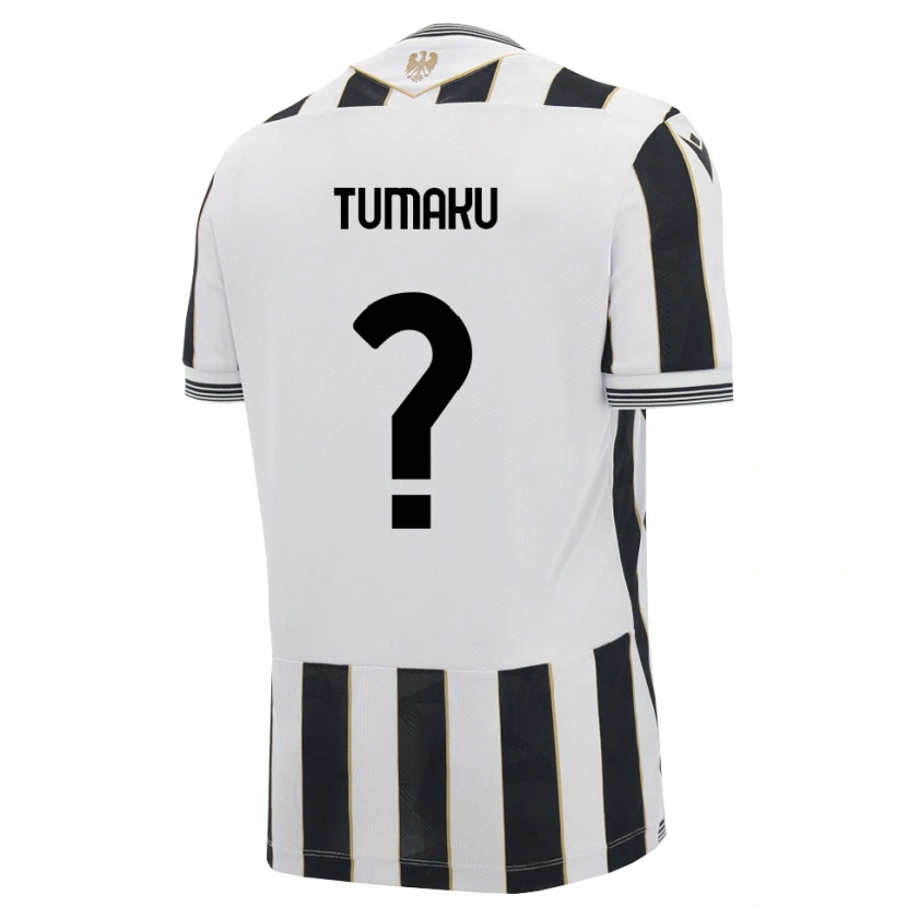 Danxen Women Niccolò Tumaku #0 Black White Pink Home Jersey 2026/27 T-Shirt