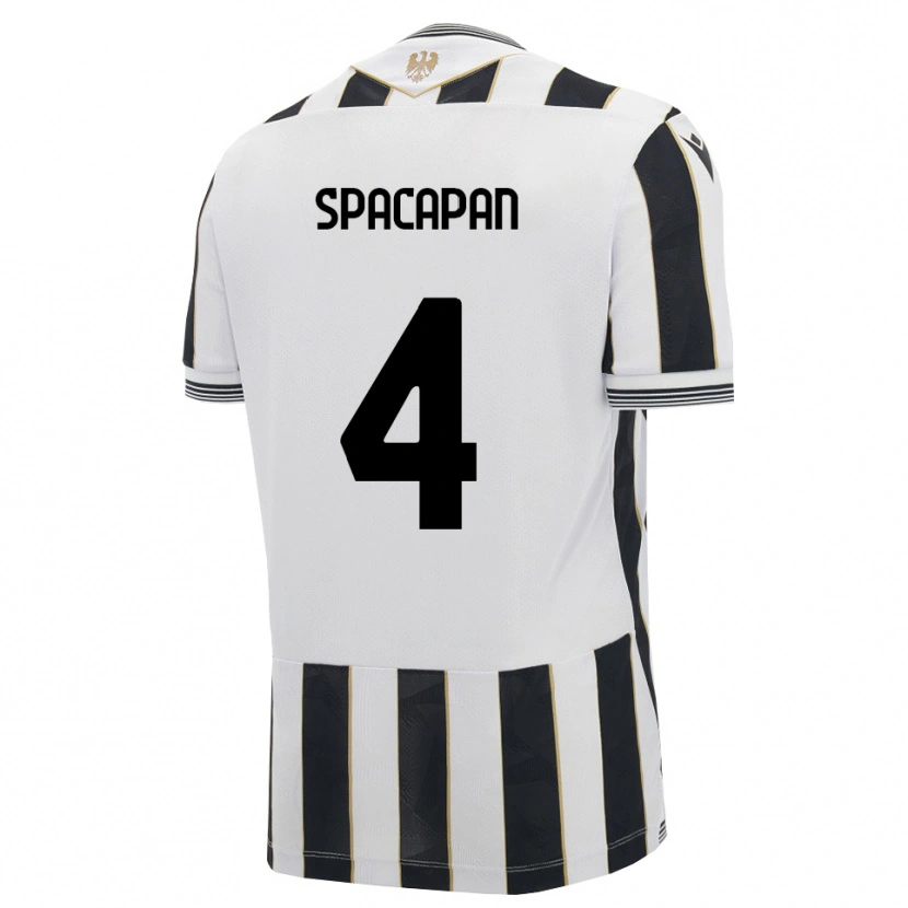 Danxen Women Luka Spacapan #4 Black White Pink Home Jersey 2026/27 T-Shirt