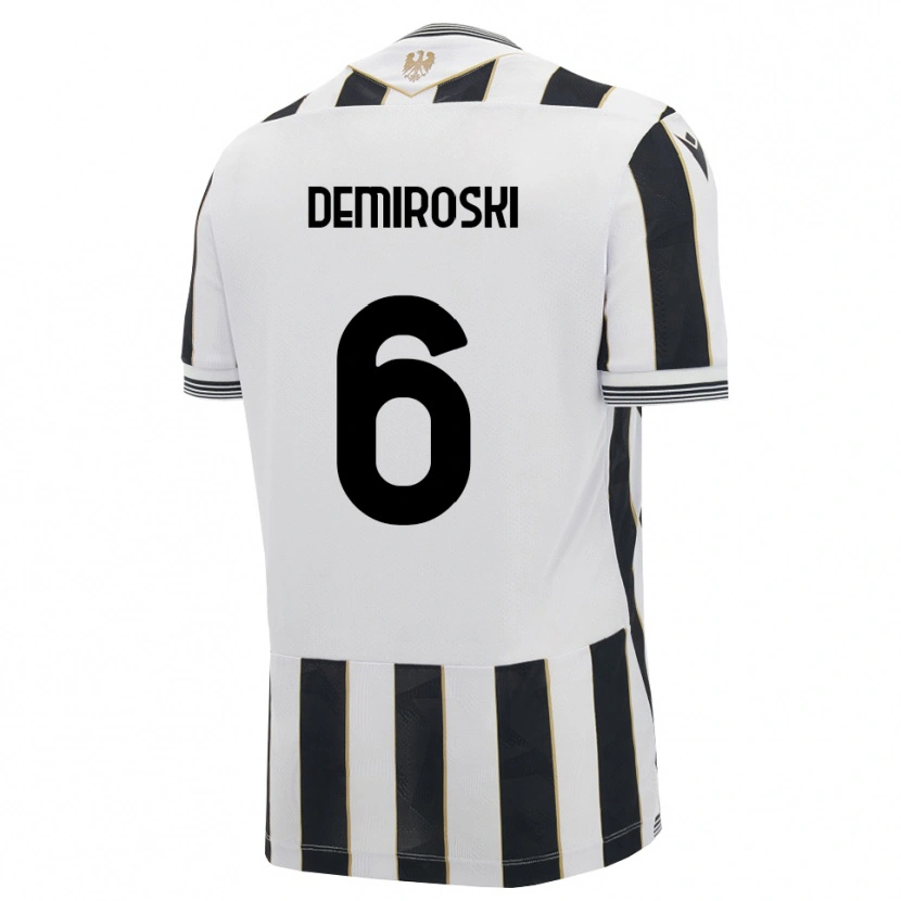 Danxen Women Shenol Demiroski #6 Black White Pink Home Jersey 2026/27 T-Shirt