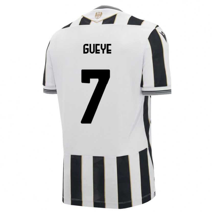 Danxen Women Idrissa Gueye #7 Black White Pink Home Jersey 2026/27 T-Shirt