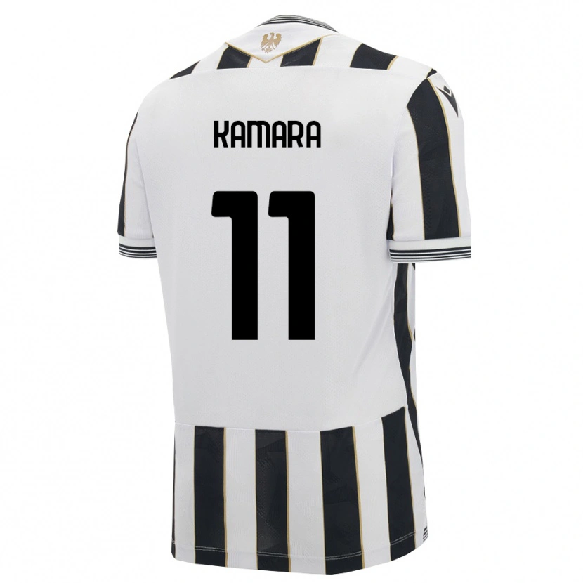 Danxen Women Hassane Kamara #11 Black White Pink Home Jersey 2026/27 T-Shirt