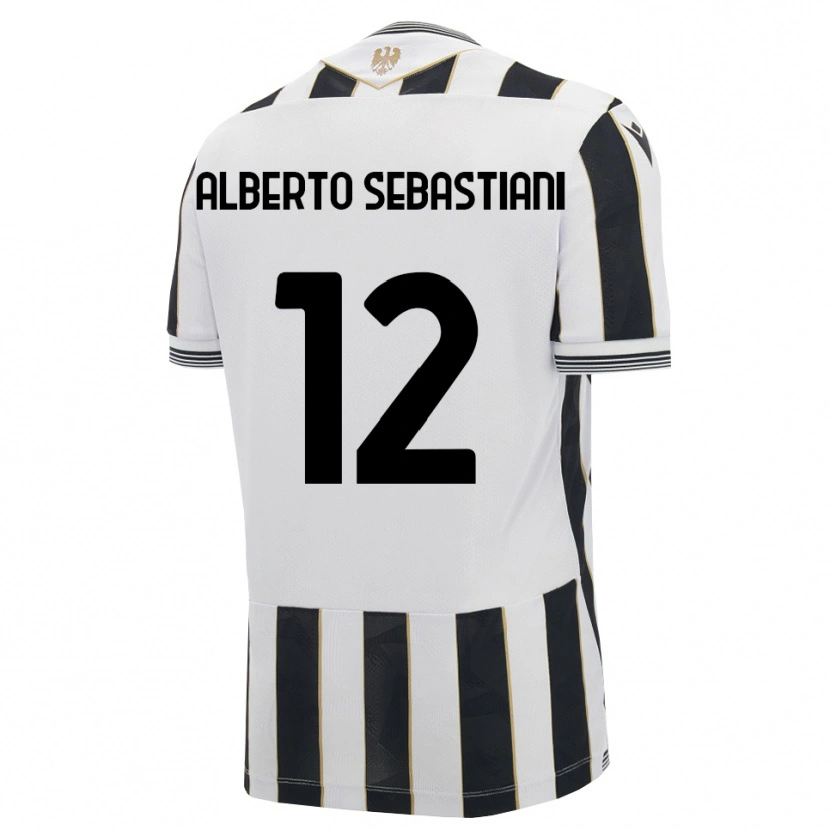 Danxen Women José Alberto Sebastiani #12 Black White Pink Home Jersey 2026/27 T-Shirt