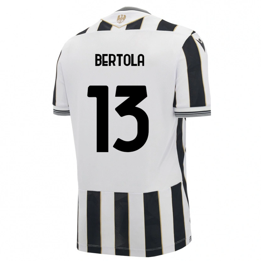 Danxen Women Nicolò Bertola #13 Black White Pink Home Jersey 2026/27 T-Shirt