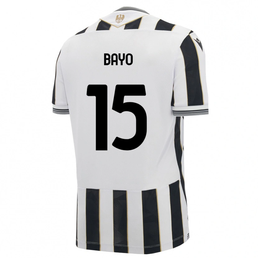 Danxen Women Vakoun Bayo #15 Black White Pink Home Jersey 2026/27 T-Shirt