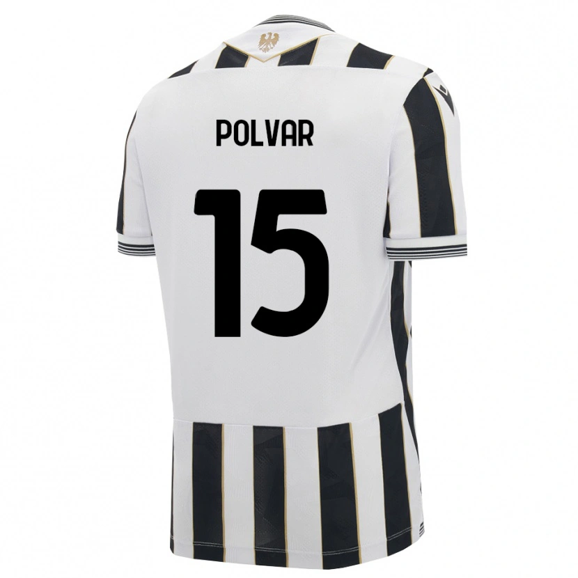Danxen Women Francesco Polvar #15 Black White Pink Home Jersey 2026/27 T-Shirt