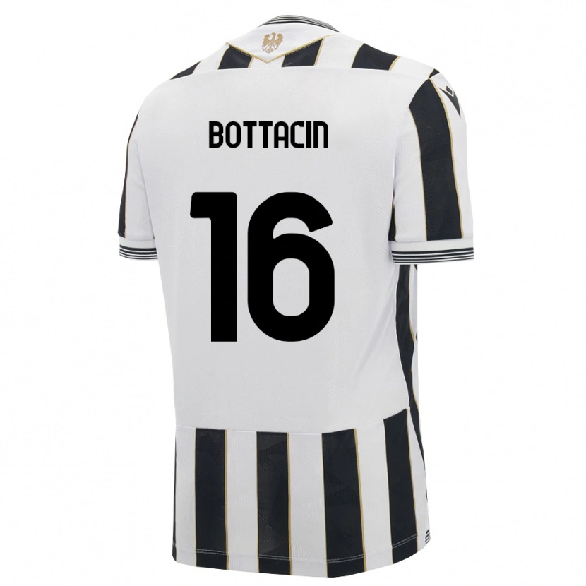 Danxen Women Enrico Bottacin #16 Black White Pink Home Jersey 2026/27 T-Shirt