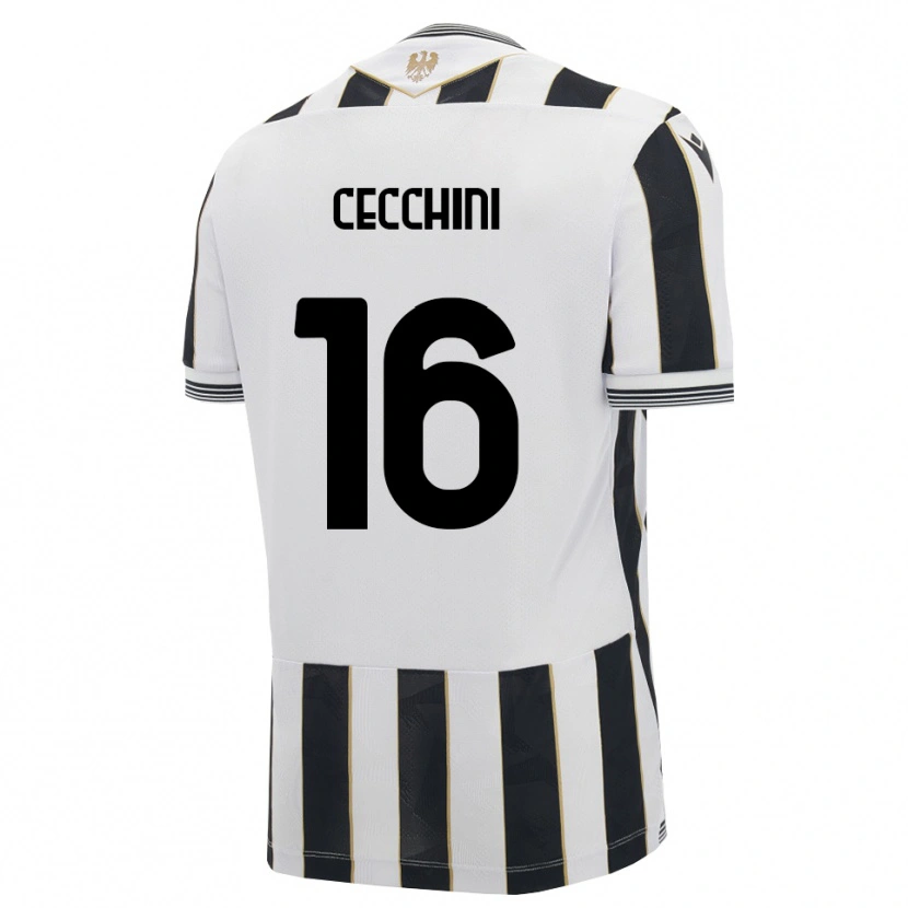 Danxen Women Giorgio Cecchini #16 Black White Pink Home Jersey 2026/27 T-Shirt