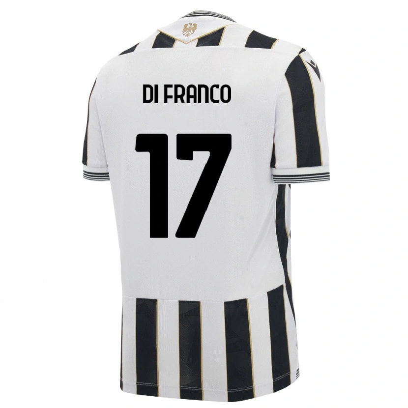 Danxen Women Giovanni Di Franco #17 Black White Pink Home Jersey 2026/27 T-Shirt
