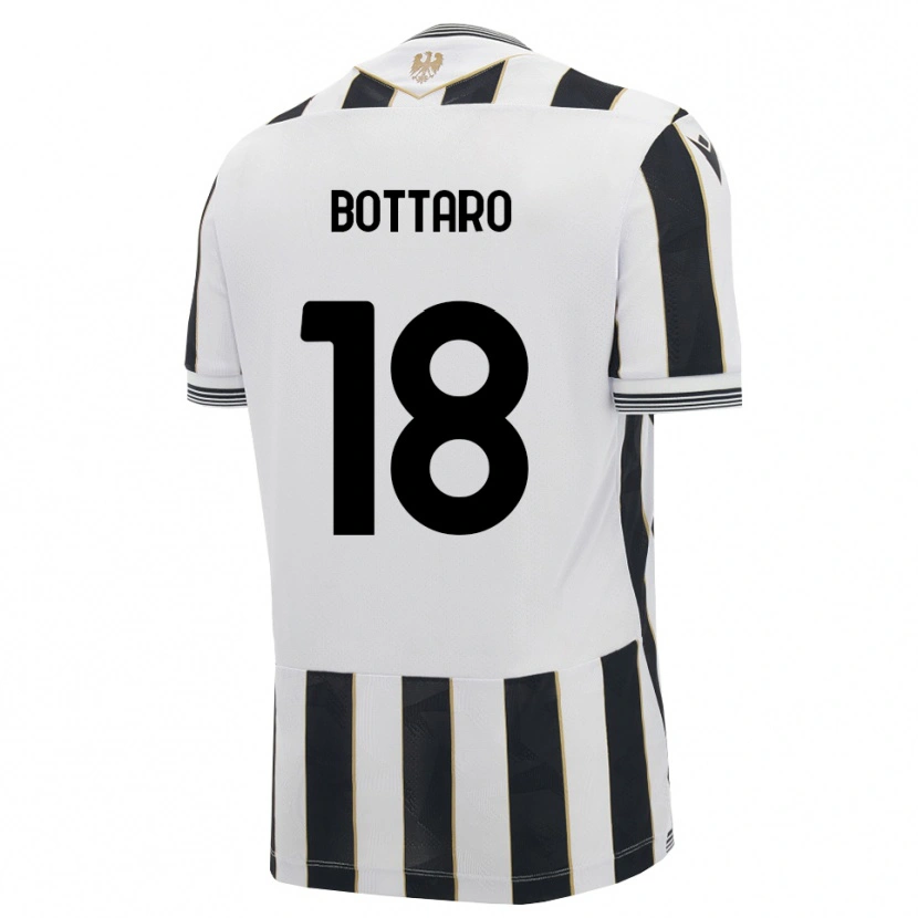 Danxen Women Leonardo Bottaro #18 Black White Pink Home Jersey 2026/27 T-Shirt