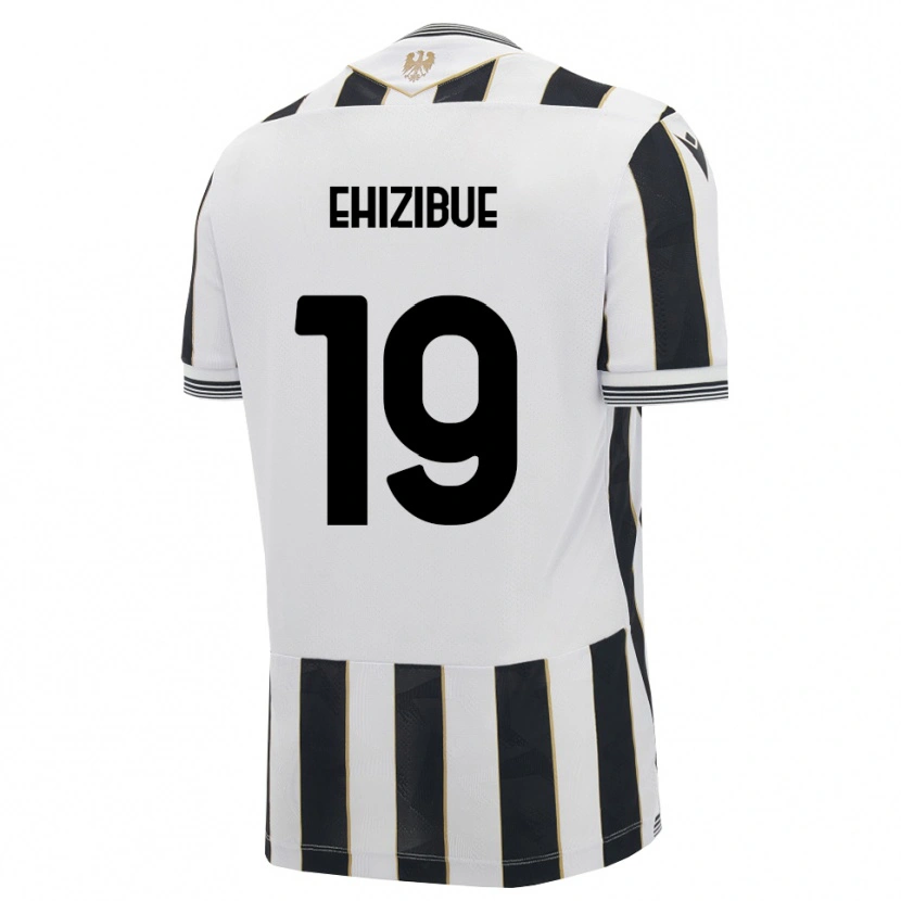 Danxen Women Kingsley Ehizibue #19 Black White Pink Home Jersey 2026/27 T-Shirt