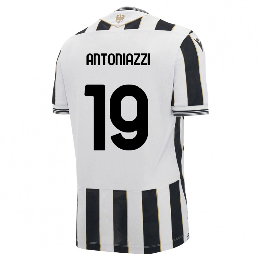 Danxen Women Samuele Antoniazzi #19 Black White Pink Home Jersey 2026/27 T-Shirt