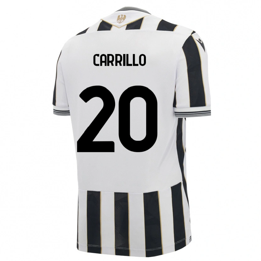 Danxen Women Pietro Carrillo #20 Black White Pink Home Jersey 2026/27 T-Shirt