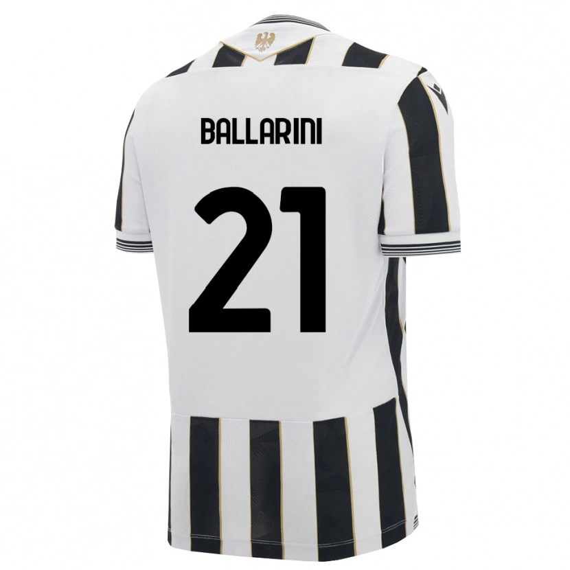 Danxen Women Marco Ballarini #21 Black White Pink Home Jersey 2026/27 T-Shirt