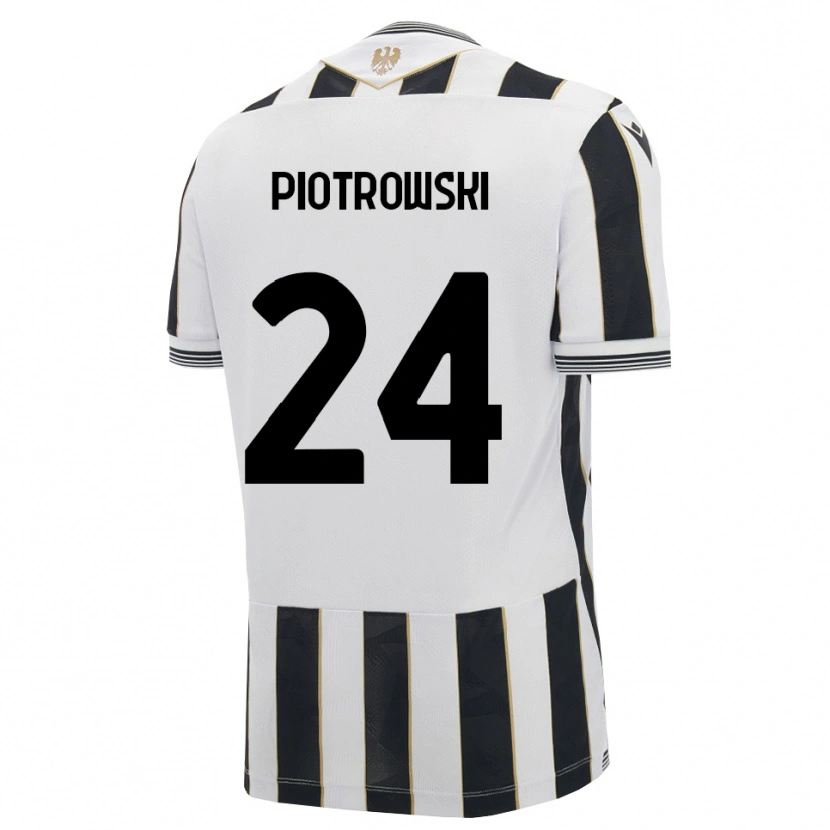 Danxen Women Jakub Piotrowski #24 Black White Pink Home Jersey 2026/27 T-Shirt
