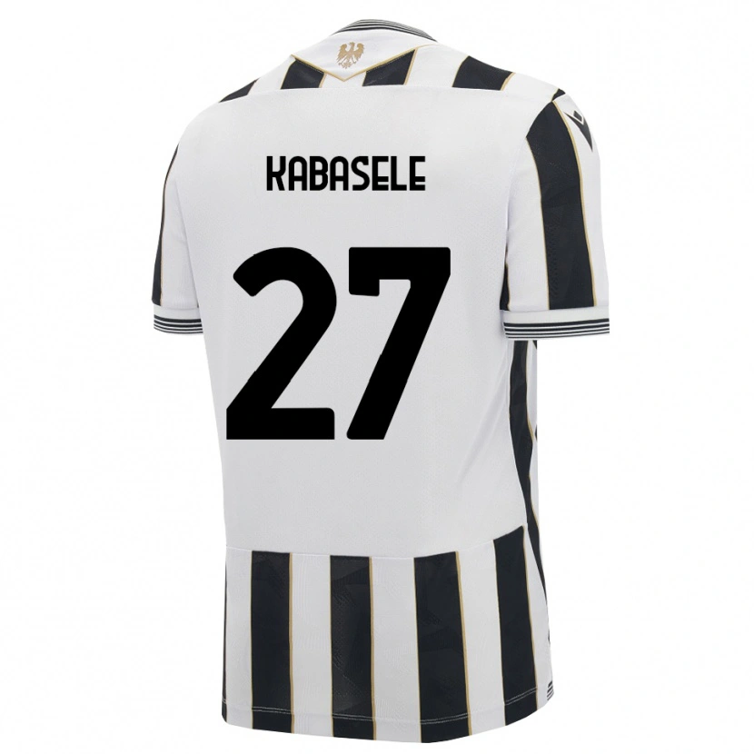 Danxen Women Christian Kabasele #27 Black White Pink Home Jersey 2026/27 T-Shirt