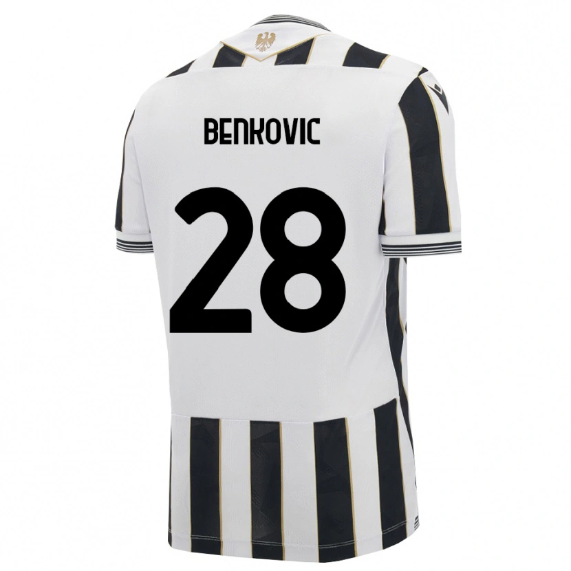 Danxen Women Filip Benkovic #28 Black White Pink Home Jersey 2026/27 T-Shirt