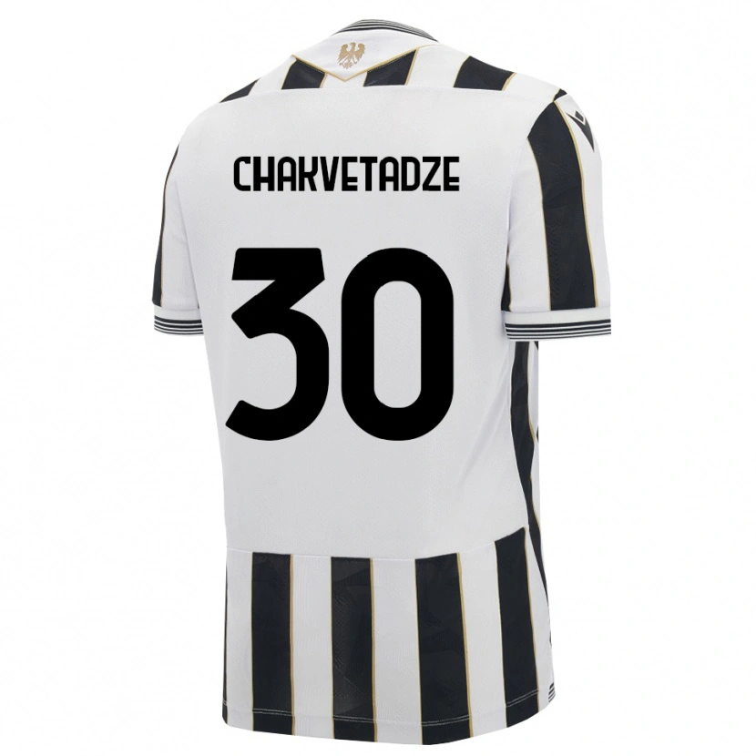 Danxen Women Giorgi Chakvetadze #30 Black White Pink Home Jersey 2026/27 T-Shirt