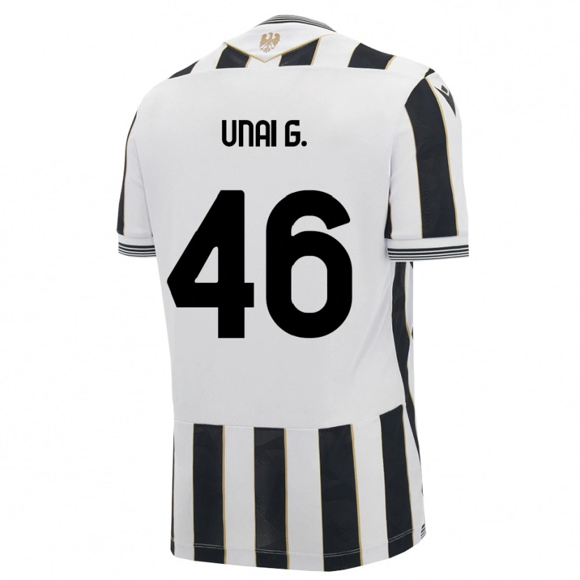 Danxen Women Unai Gómez #46 Black White Pink Home Jersey 2026/27 T-Shirt