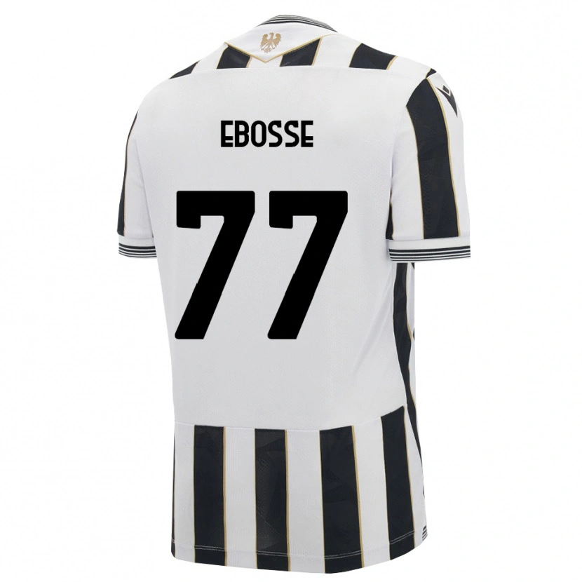 Danxen Women Enzo Ebosse #77 Black White Pink Home Jersey 2026/27 T-Shirt