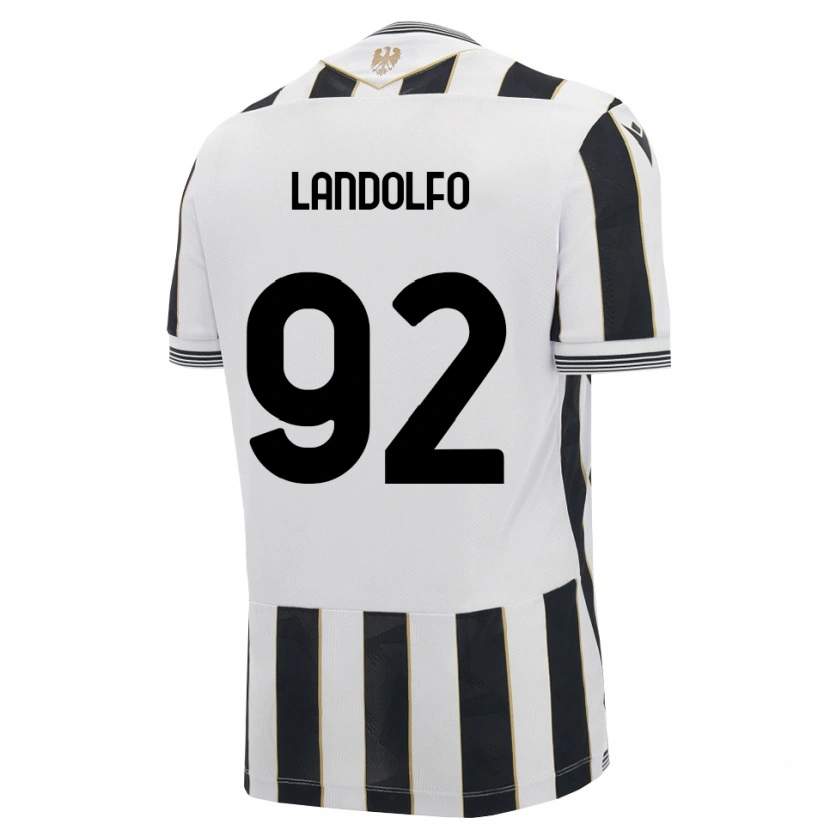 Danxen Women Tommaso Landolfo #92 Black White Pink Home Jersey 2026/27 T-Shirt