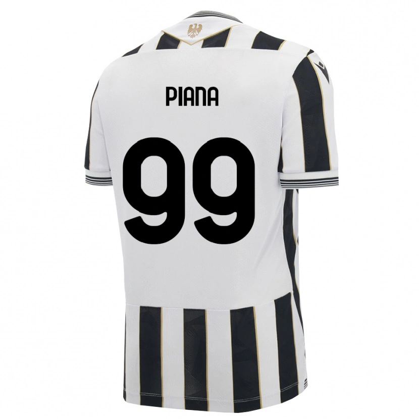 Danxen Women Edoardo Piana #99 Black White Pink Home Jersey 2026/27 T-Shirt
