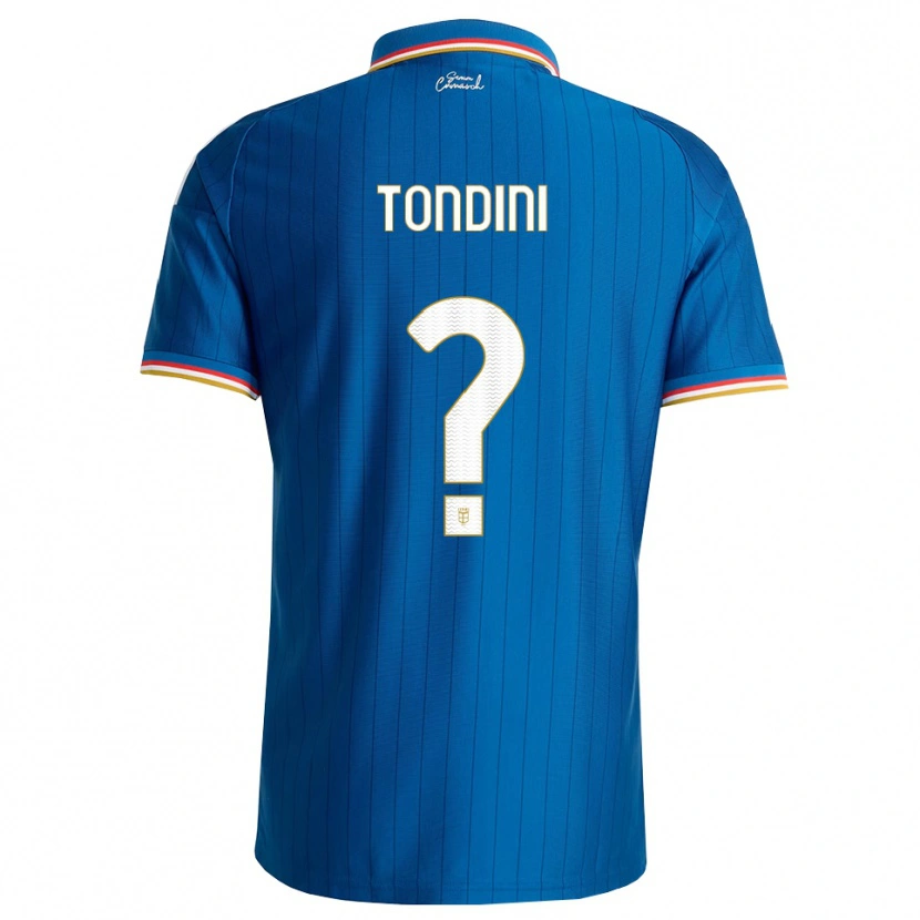 Danxen Women Alessandro Tondini #0 Blue White Red Home Jersey 2026/27 T-Shirt