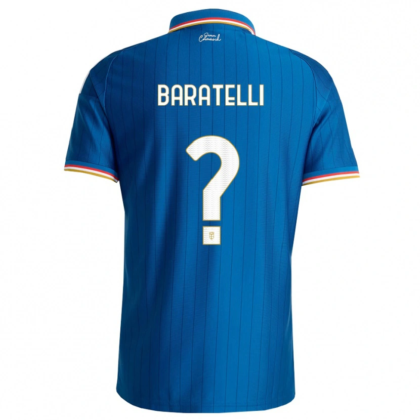 Danxen Women Mattia Baratelli #0 Blue White Red Home Jersey 2026/27 T-Shirt