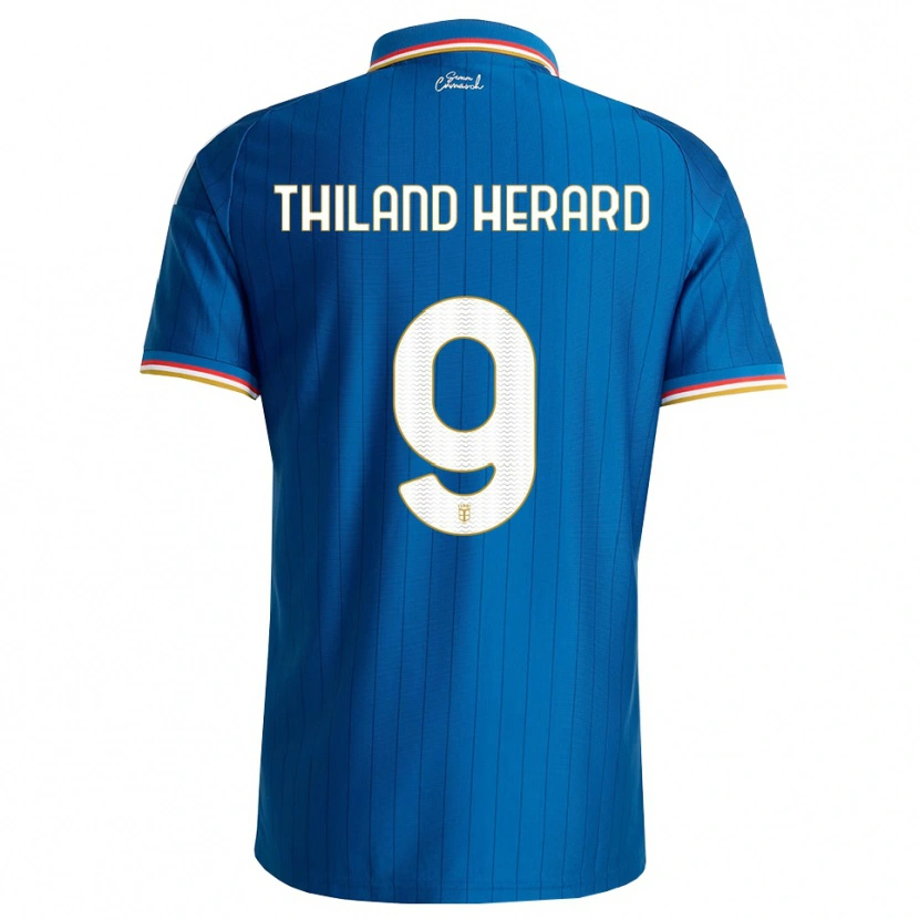 Danxen Women Robin Thiland-Herard #9 Blue White Red Home Jersey 2026/27 T-Shirt