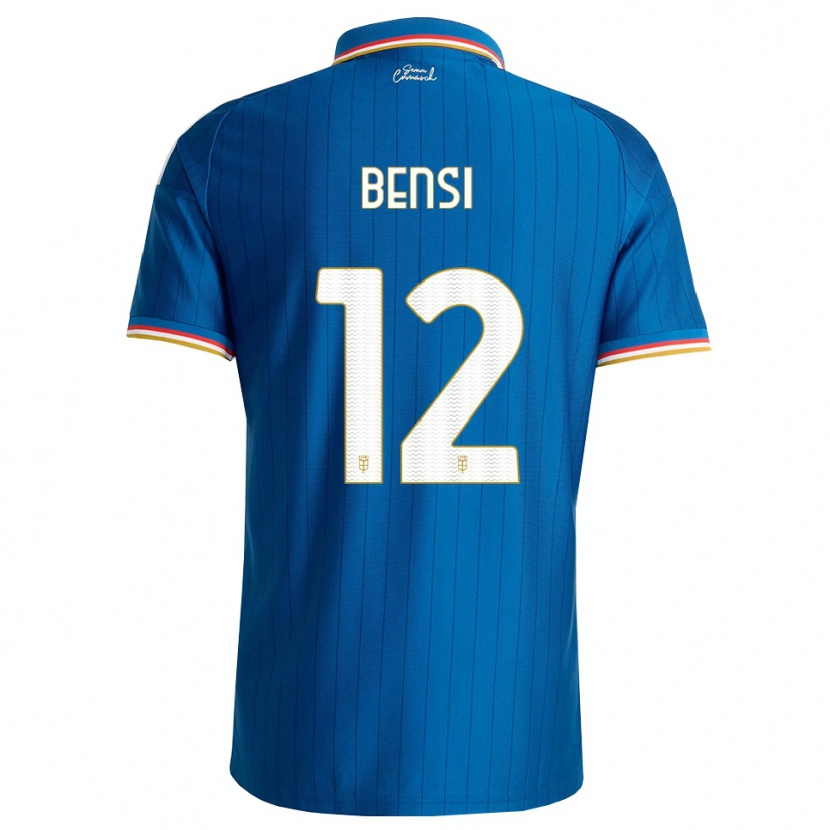 Danxen Women Nicolò Bensi #12 Blue White Red Home Jersey 2026/27 T-Shirt