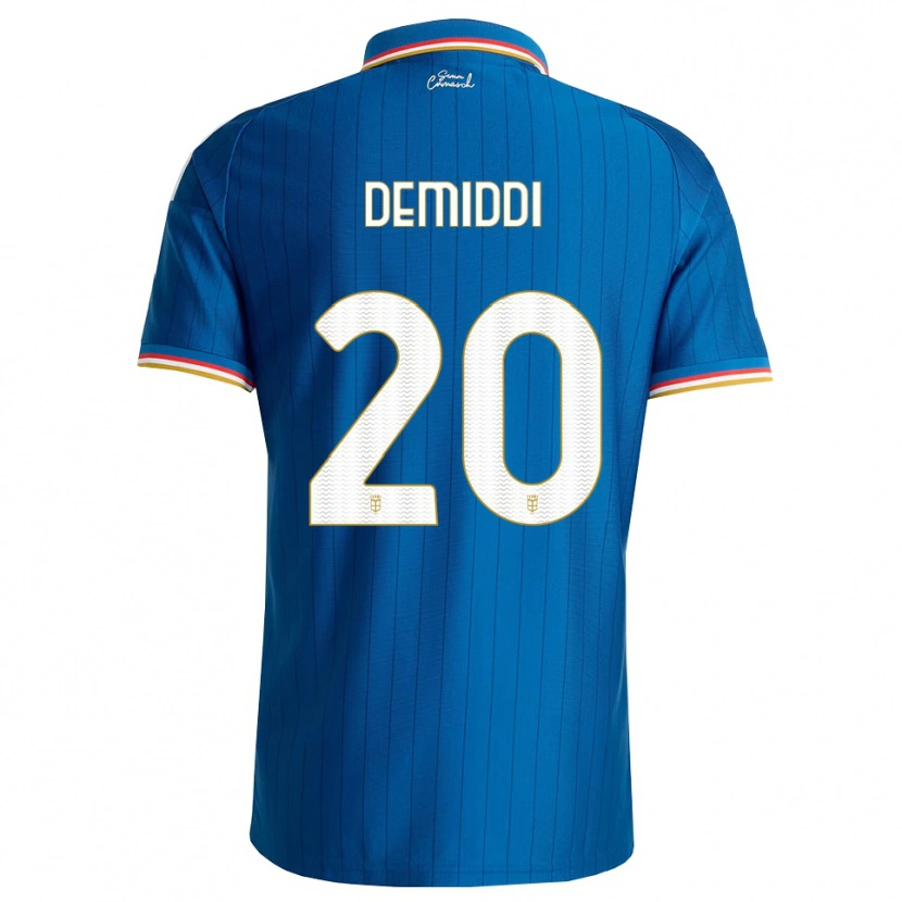 Danxen Women Pedro Demiddi #20 Blue White Red Home Jersey 2026/27 T-Shirt