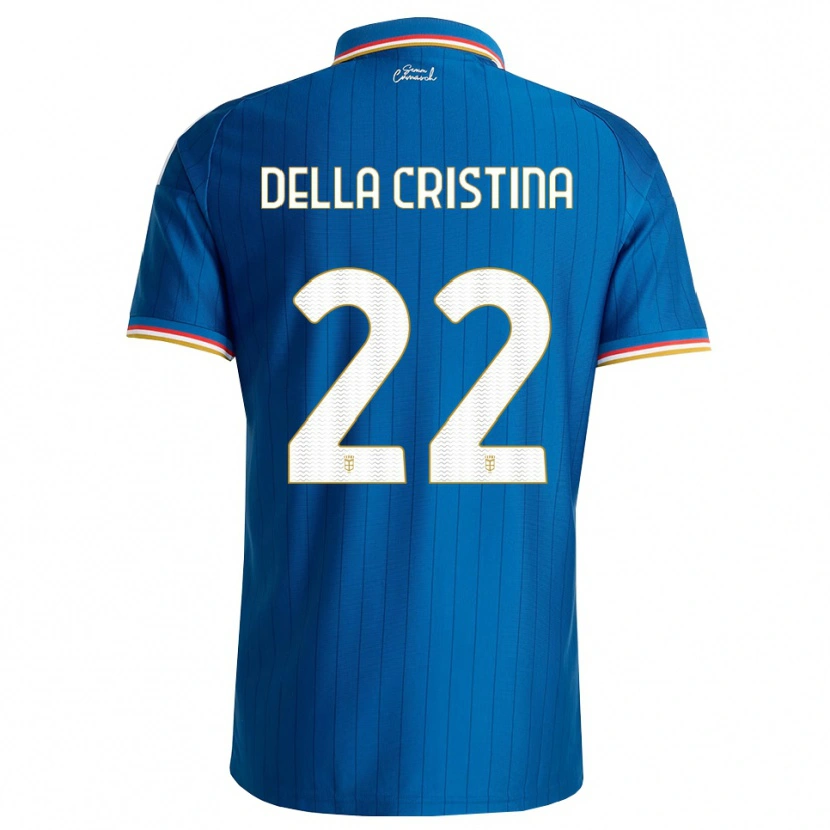 Danxen Women Stefano Della Cristina #22 Blue White Red Home Jersey 2026/27 T-Shirt