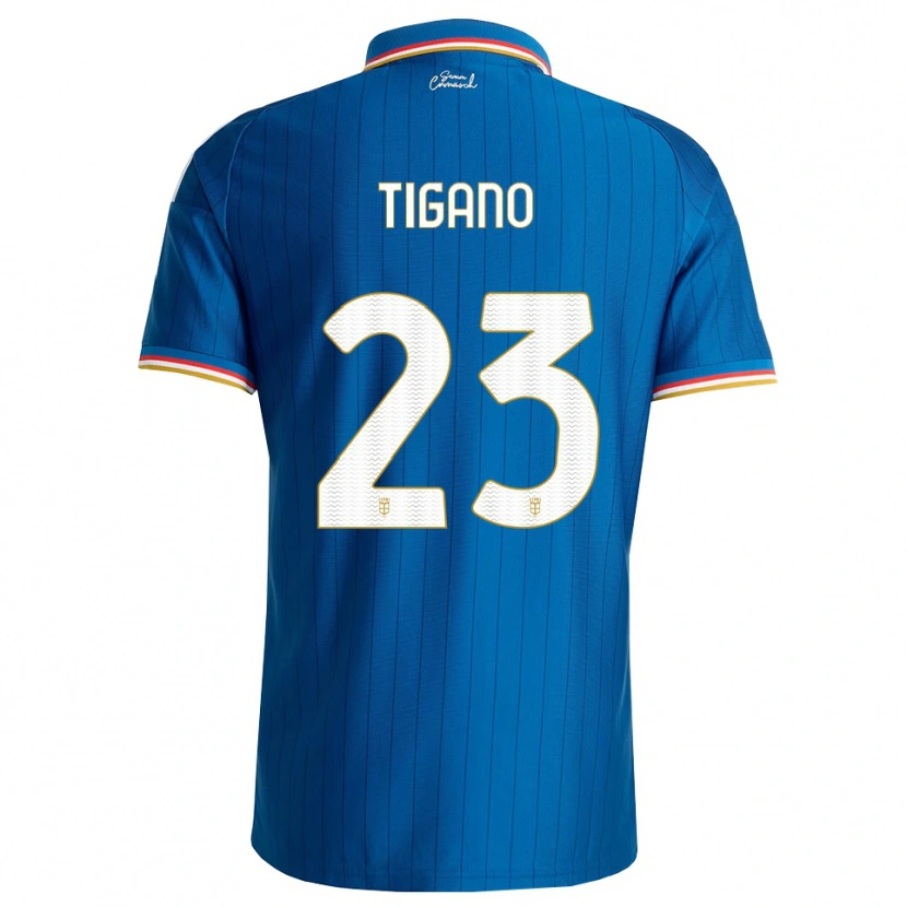 Danxen Women Achille Tigano #23 Blue White Red Home Jersey 2026/27 T-Shirt