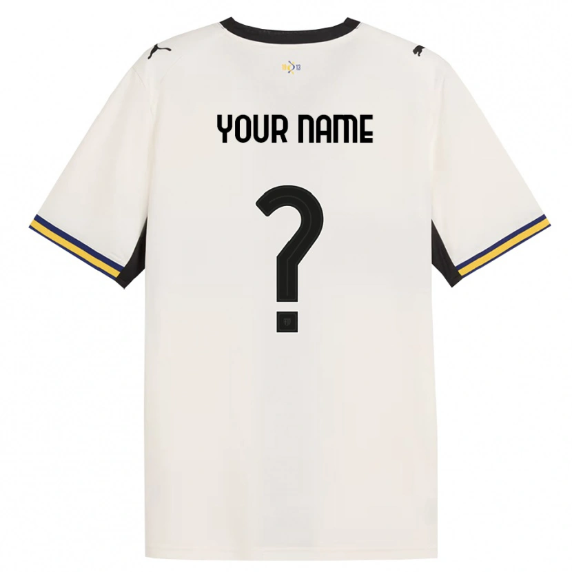 Danxen Women Your Name #0 Off-White Black Yellow Home Jersey 2026/27 T-Shirt