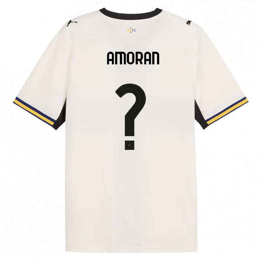 Danxen Women Peter Amoran #0 Off-White Black Yellow Home Jersey 2026/27 T-Shirt