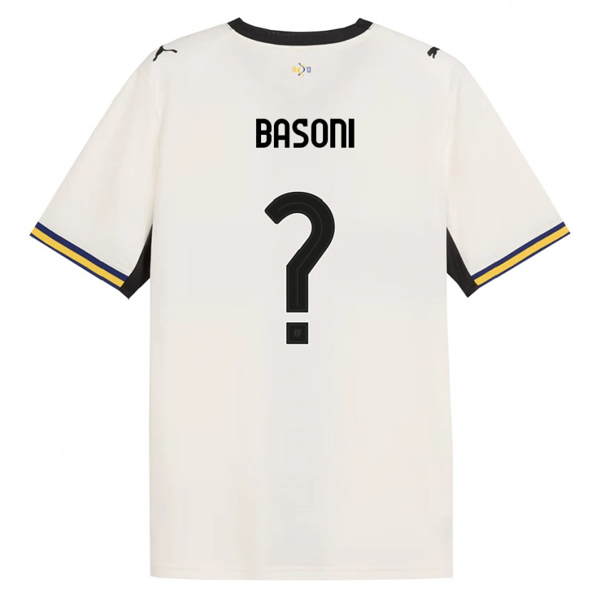 Danxen Women Tommaso Basoni #0 Off-White Black Yellow Home Jersey 2026/27 T-Shirt