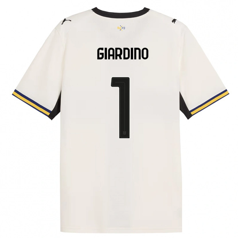 Danxen Women Andrea Giardino #1 Off-White Black Yellow Home Jersey 2026/27 T-Shirt