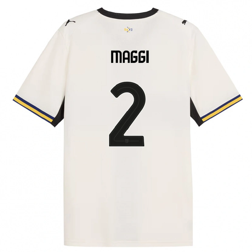 Danxen Women Jacopo Maggi #2 Off-White Black Yellow Home Jersey 2026/27 T-Shirt