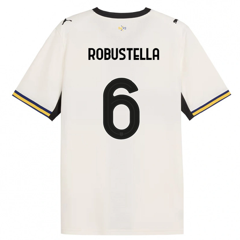 Danxen Women Daniele Robustella #6 Off-White Black Yellow Home Jersey 2026/27 T-Shirt