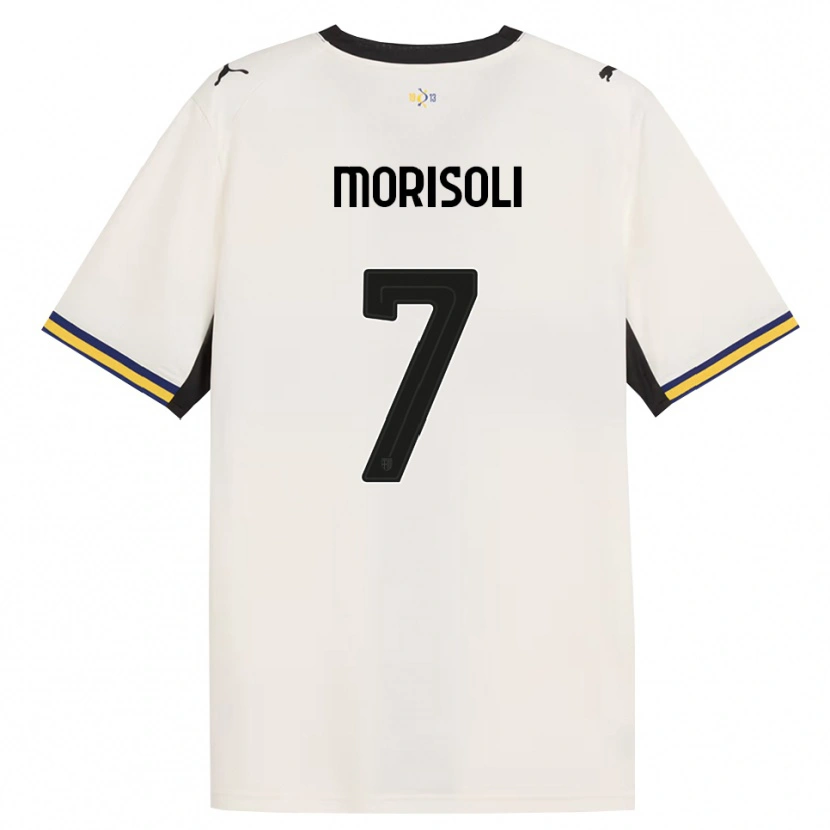Danxen Women Gabriel Morisoli #7 Off-White Black Yellow Home Jersey 2026/27 T-Shirt