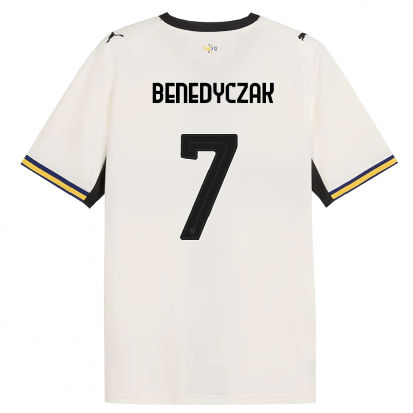 Danxen Women Adrian Benedyczak #7 Off-White Black Yellow Home Jersey 2026/27 T-Shirt
