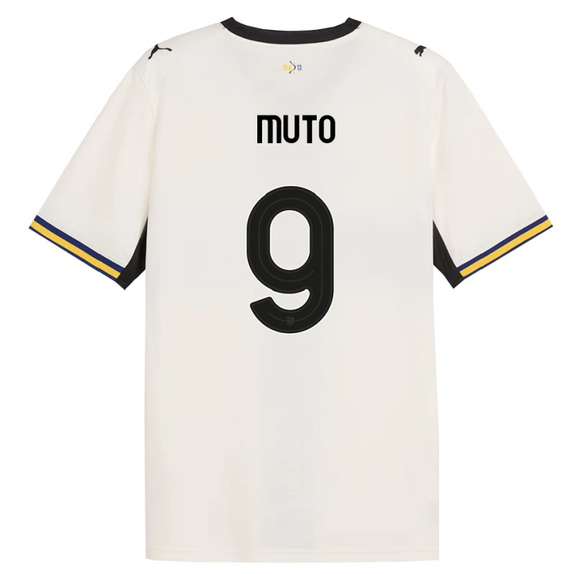 Danxen Women Andrea Muto #9 Off-White Black Yellow Home Jersey 2026/27 T-Shirt