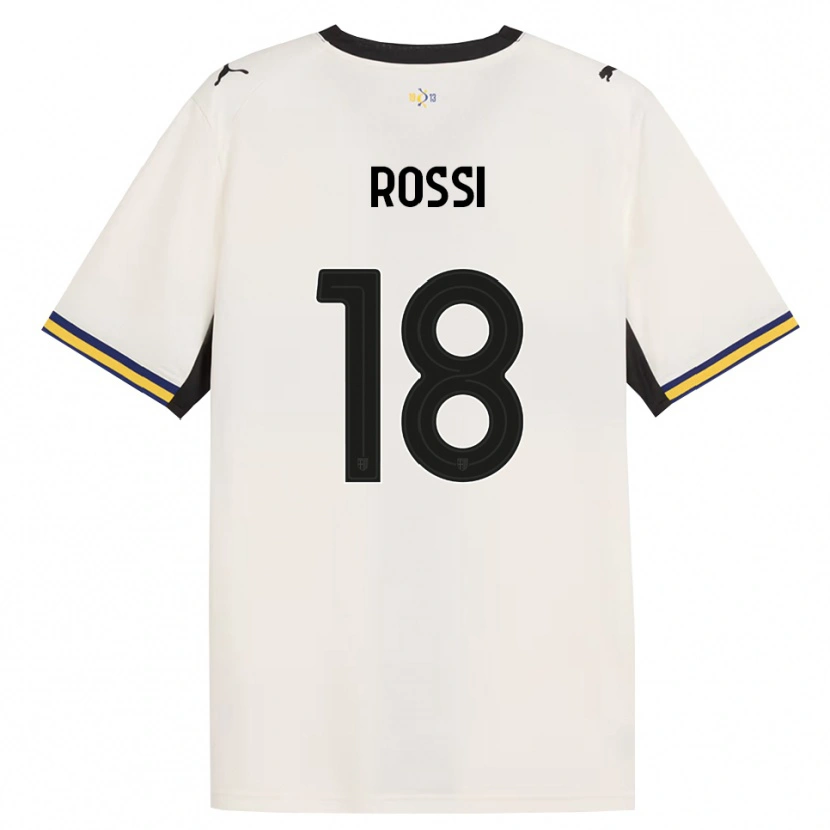 Danxen Women Diego Rossi #18 Off-White Black Yellow Home Jersey 2026/27 T-Shirt