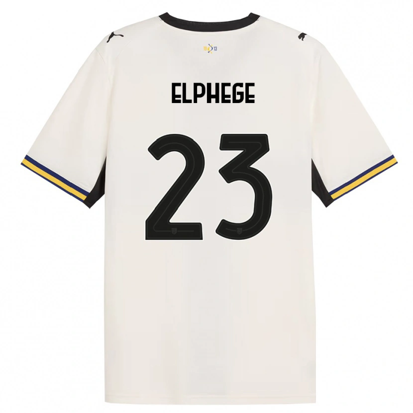 Danxen Women Nesta Elphege #23 Off-White Black Yellow Home Jersey 2026/27 T-Shirt