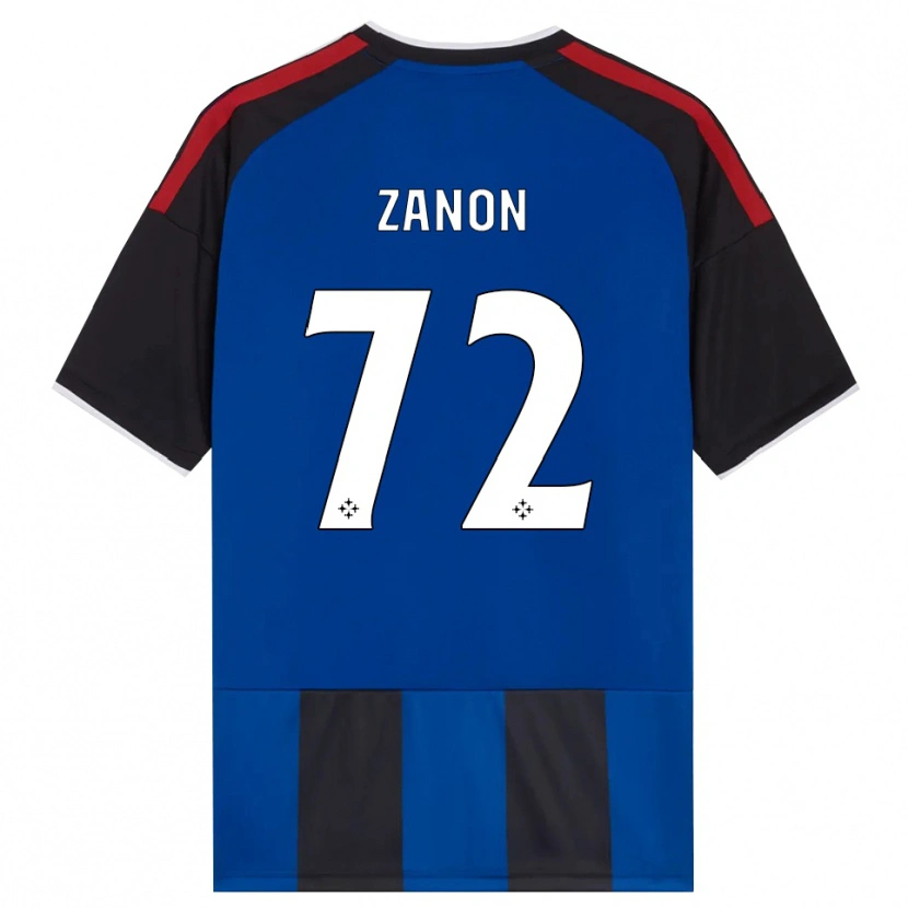 Danxen Women Simone Zanon #72 Black Red White Blue Home Jersey 2026/27 T-Shirt